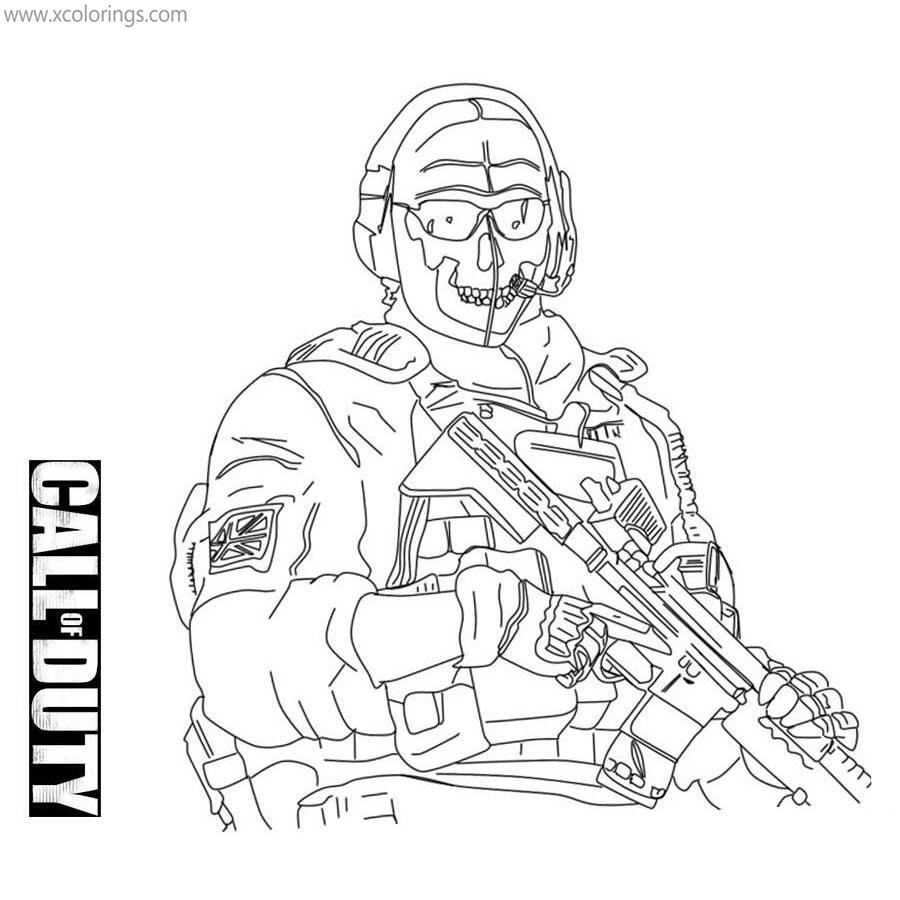 Free Call Of Duty Black Ops Coloring Pages printable