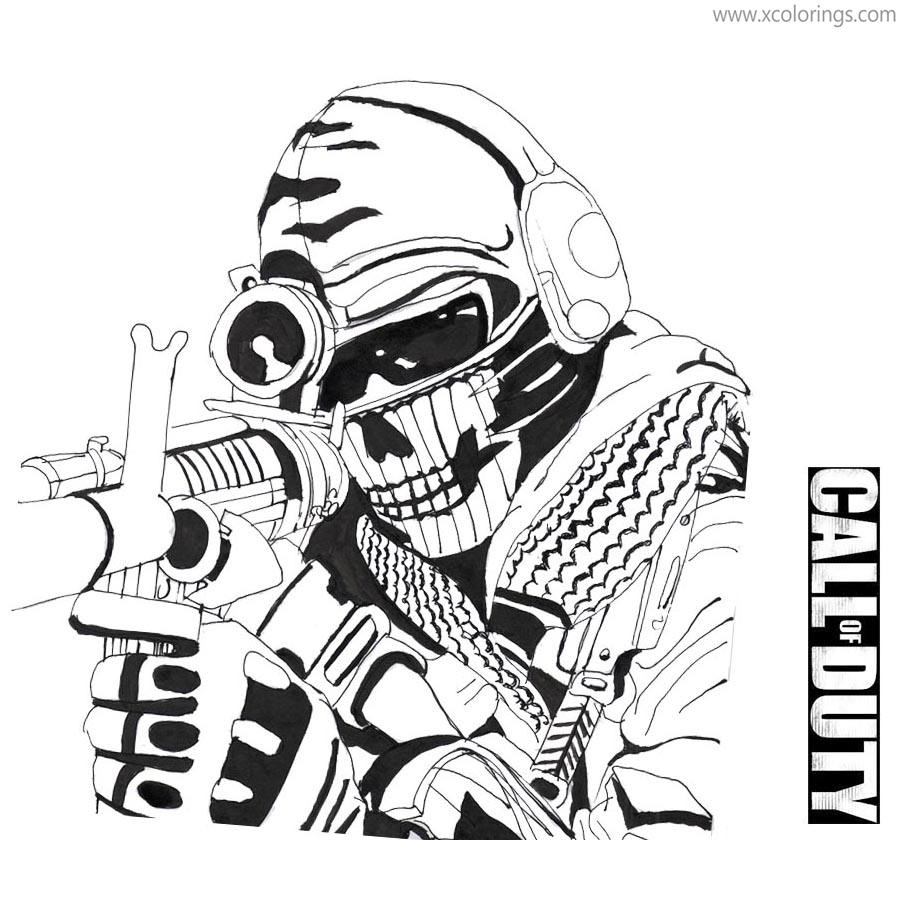 Call Of Duty Coloring Pages By Bluemk