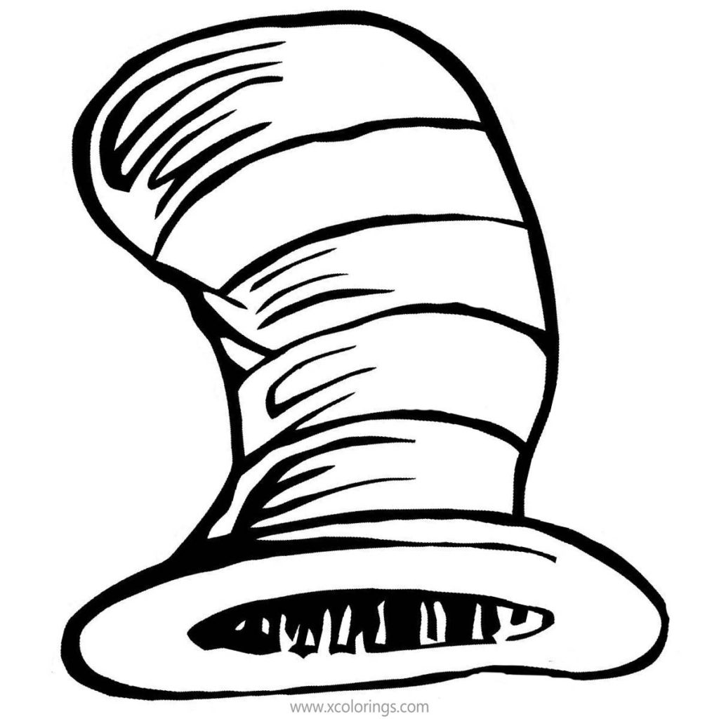 Cat In The Hat Coloring Pages Lock the Cabinet - XColorings.com