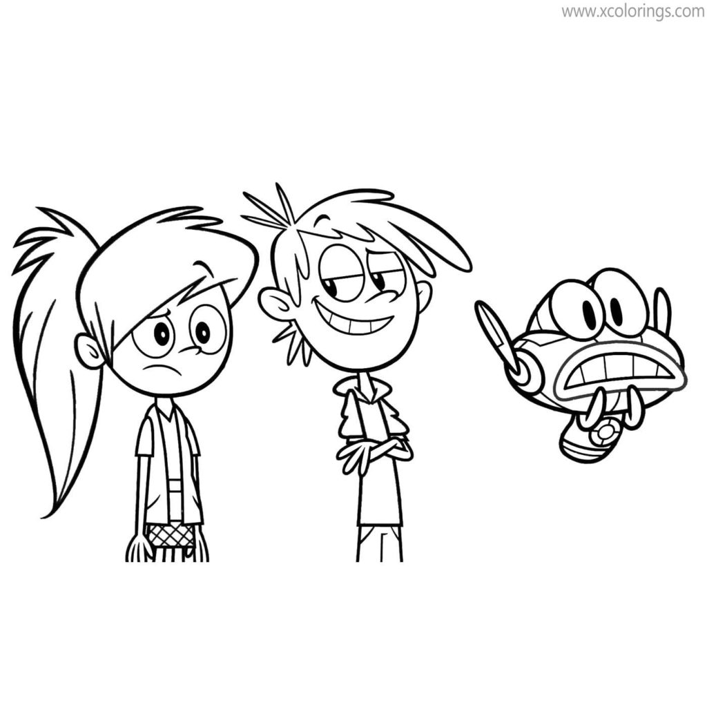 Chuck's Choice Coloring Pages Norm McFarlane - XColorings.com