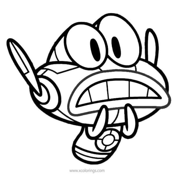 Chuck's Choice Coloring Pages Norm McFarlane - XColorings.com