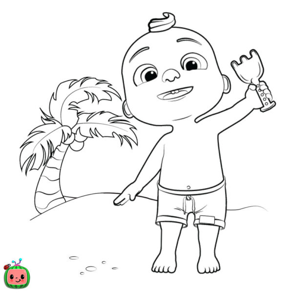 CoComelon Coloring Pages JJ - XColorings.com