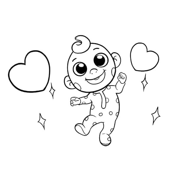 Cocomelon Coloring Pages Jj