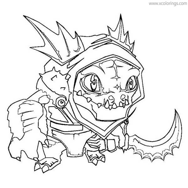 Free Dota 2 Coloring Pages Black and White printable