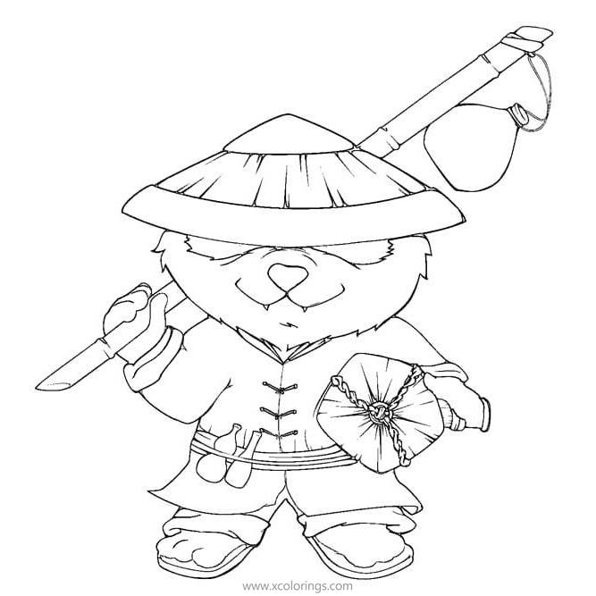 Free Dota 2 Coloring Pages Brewmaster printable