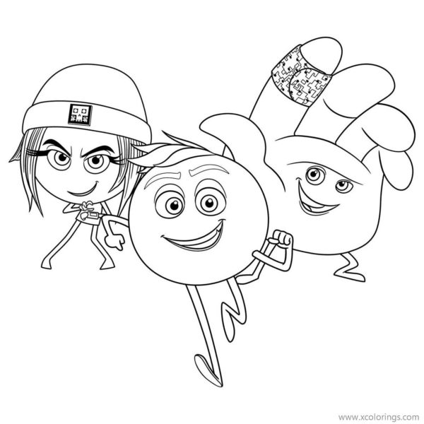 Jailbreak from Emoji Movie Coloring Pages - XColorings.com