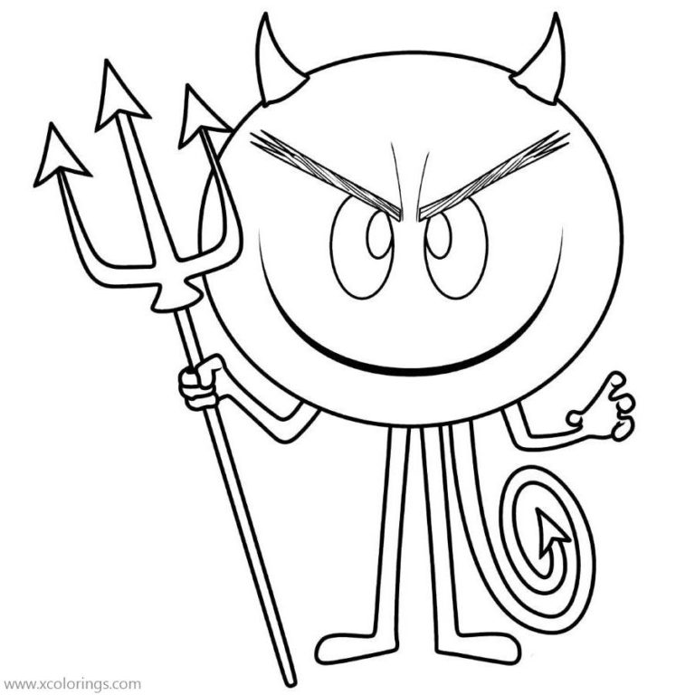 Emoji Movie Coloring Pages Emojis - XColorings.com