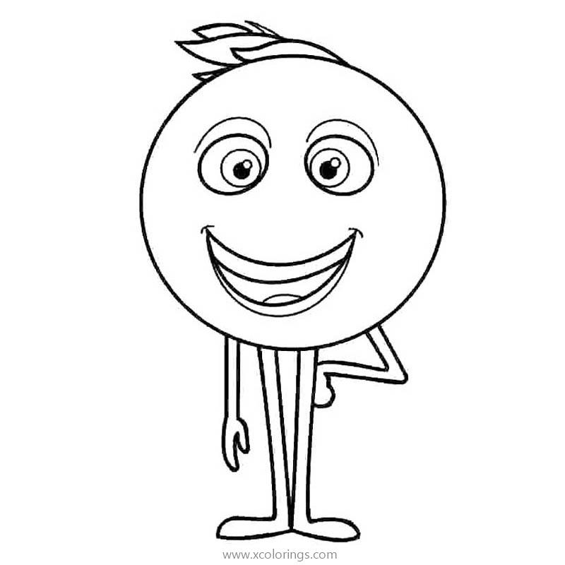 Free Emoji Movie Character printable
