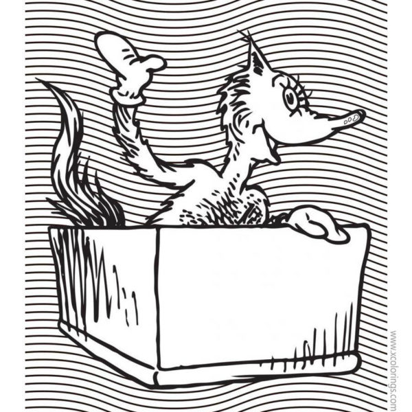 Fox in Socks Coloring Pages Printable - XColorings.com