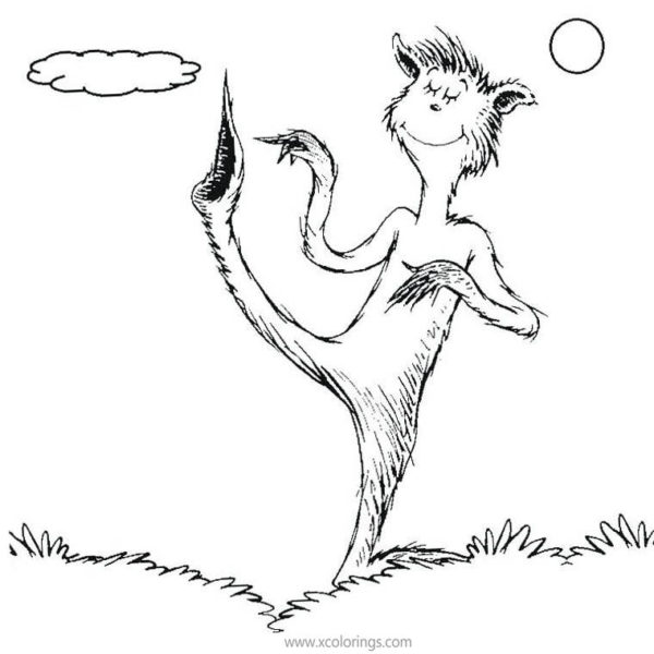 Fox in Socks Coloring Pages Printable