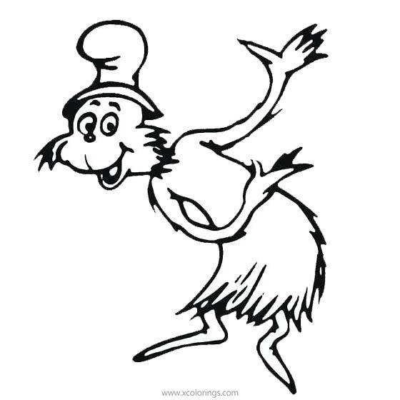 Free Green Eggs and Ham Coloring Pages Sam I Am printable
