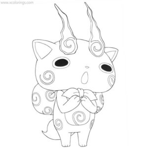 Yo-Kai Watch Coloring Pages Noko - XColorings.com