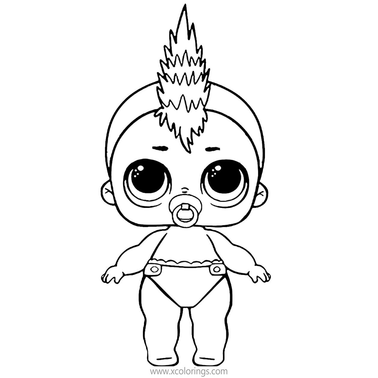 Free LOL Baby Boy Coloring Pages printable