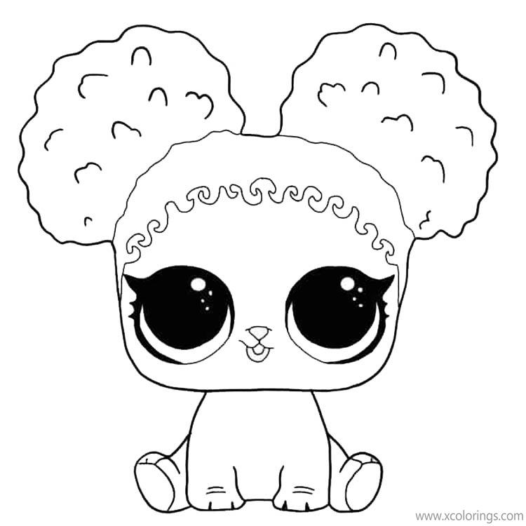 Free LOL Pets Coloring Pages PAWFECT 10 printable