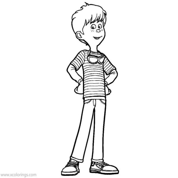 Lorax and Pipsqueak Coloring Page