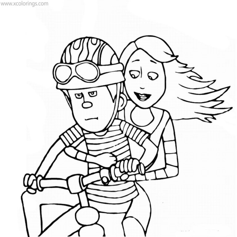 Lorax Mustache Coloring Pages - XColorings.com
