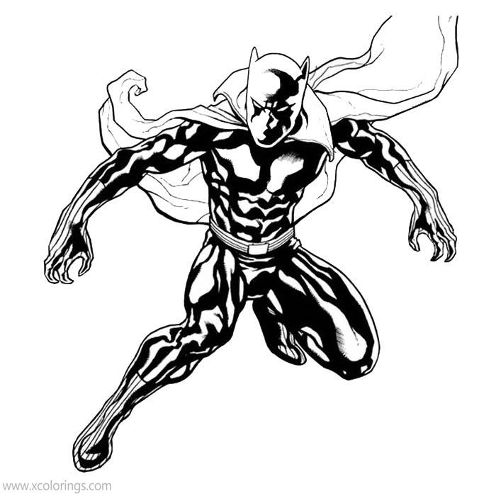 Free Marvel Black Panther Coloring Pages printable