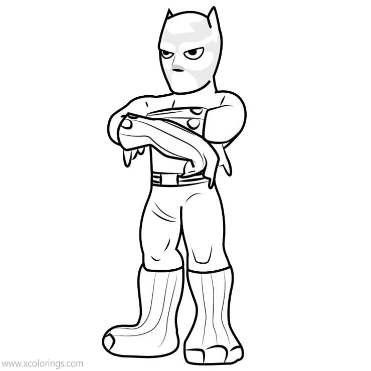 Free Small Black Panther Coloring Pages printable