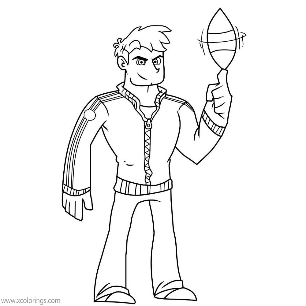 Free Stardew Valley Coloring Pages Alex printable