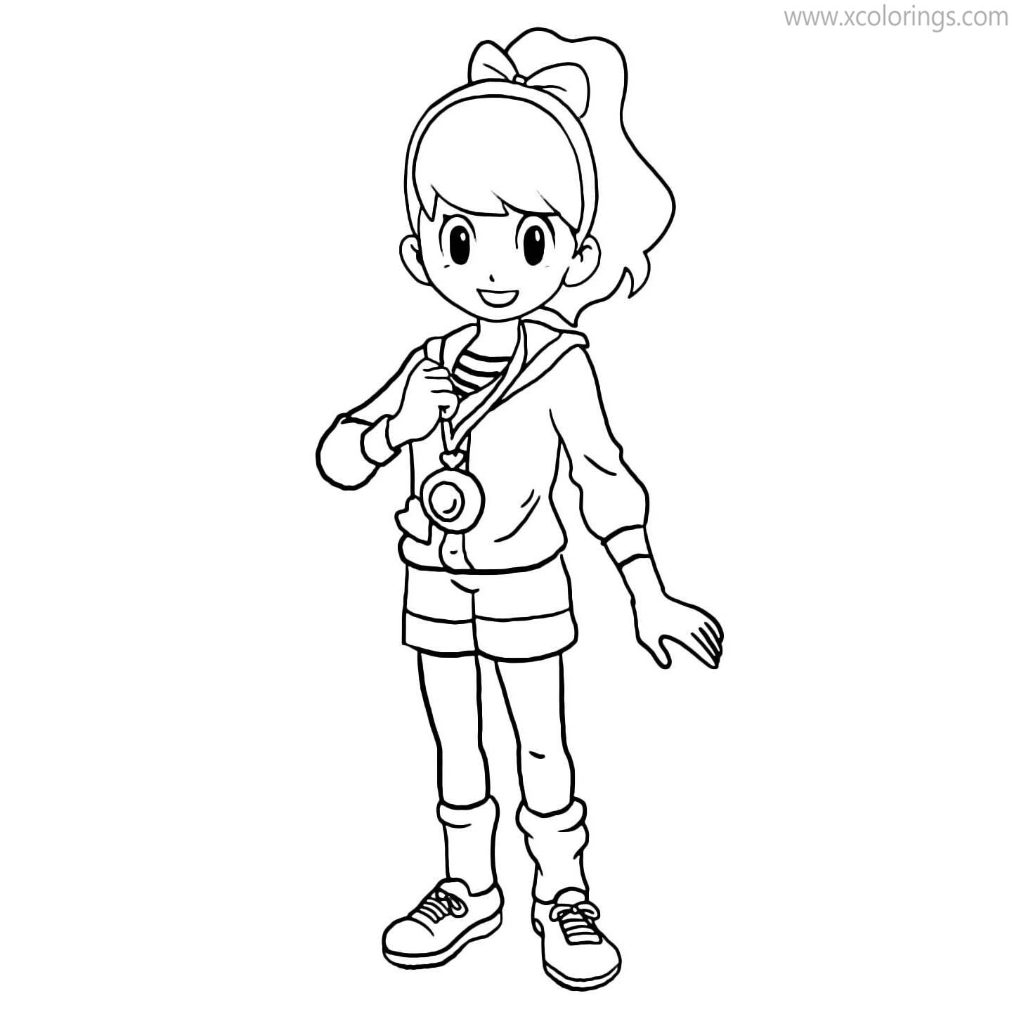 Free Yo-Kai Watch Coloring Pages Katie Forester printable
