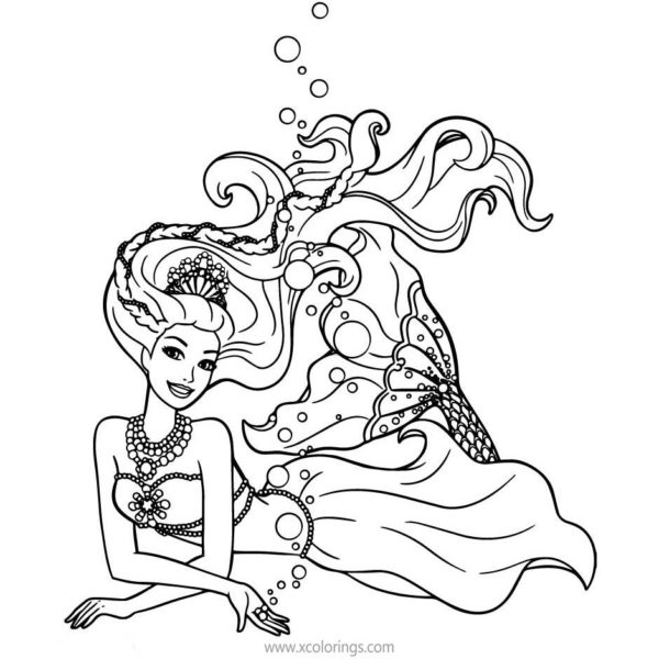 29 best ideas for coloring | Merliah Mermaid Coloring Pages