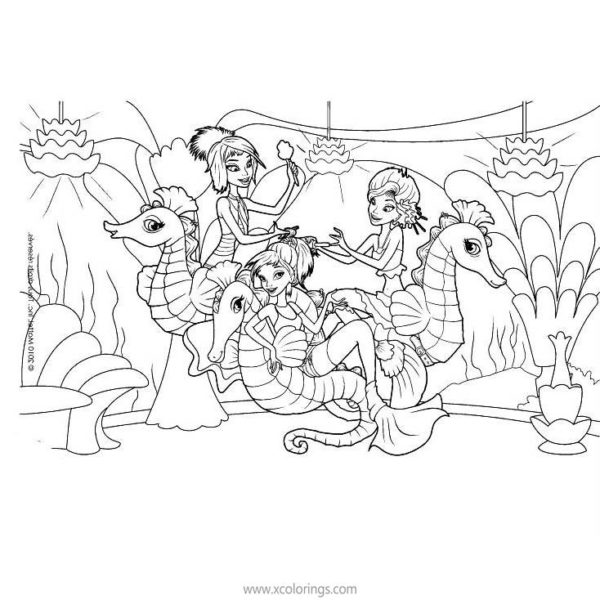 41 best ideas for coloring Barbie Dolphin Magic Coloring Pages