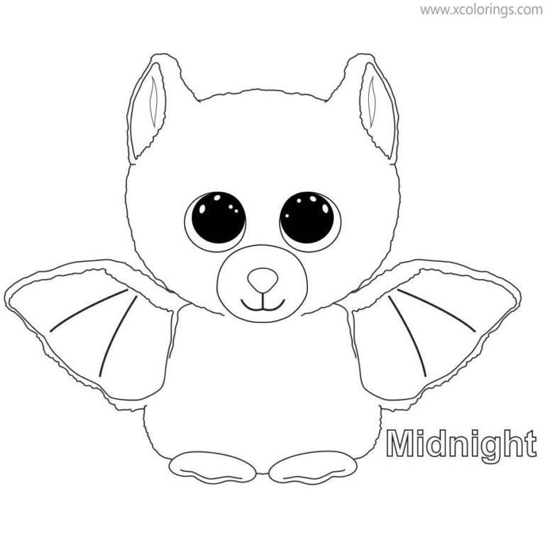 Unicorn Beanie Boos Coloring Pages Coloring Pages