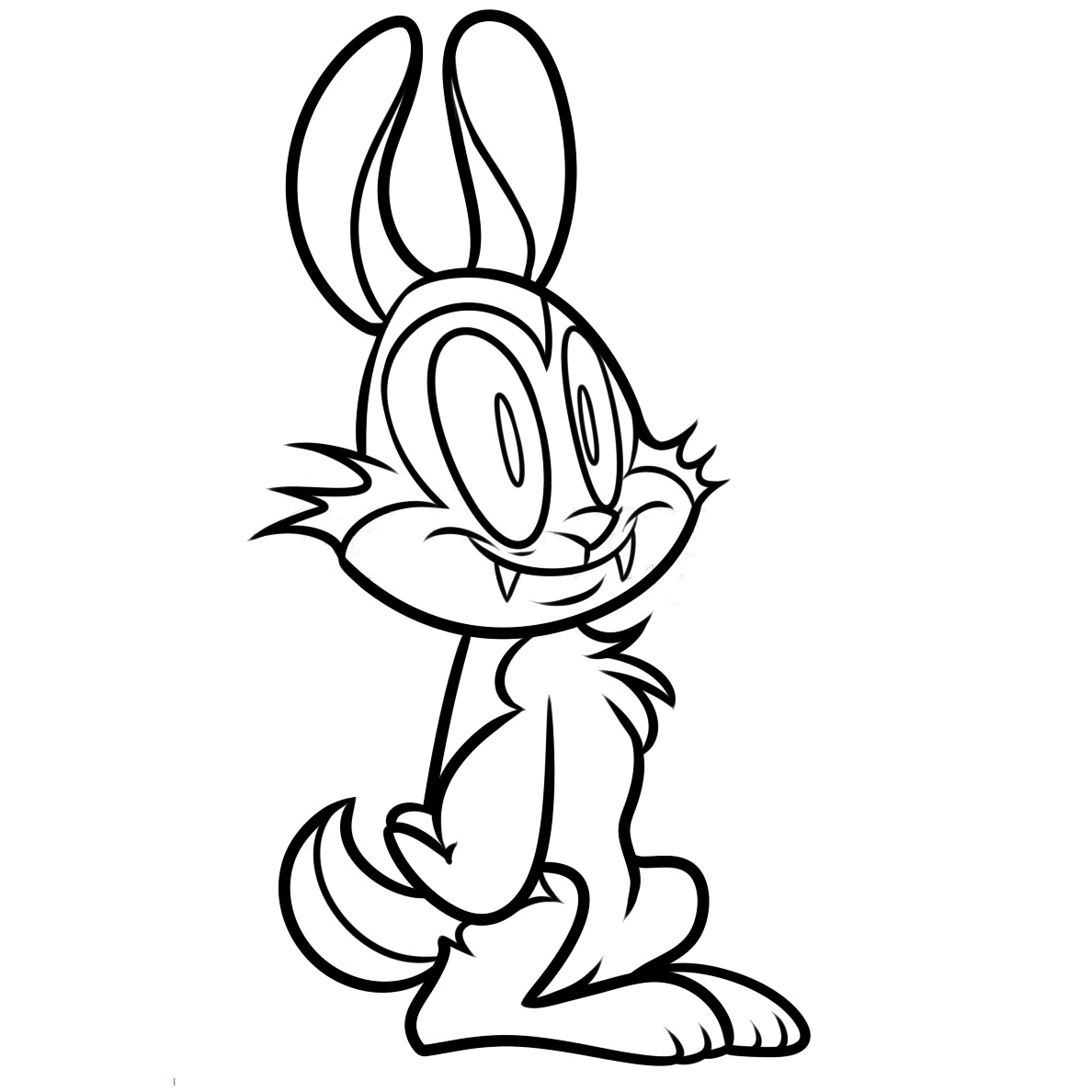 Free Bunnicula Coloring Pages Outline printable