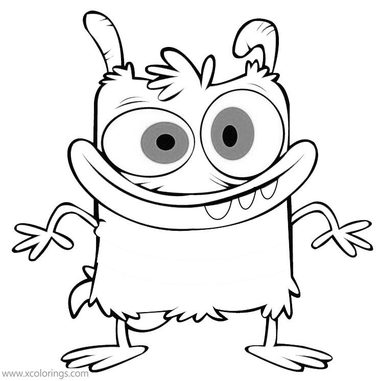 Free Bunsen Beast Coloring Pages printable