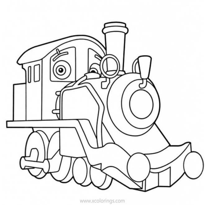 Free Chuggington Coloring Pages Old Pete printable