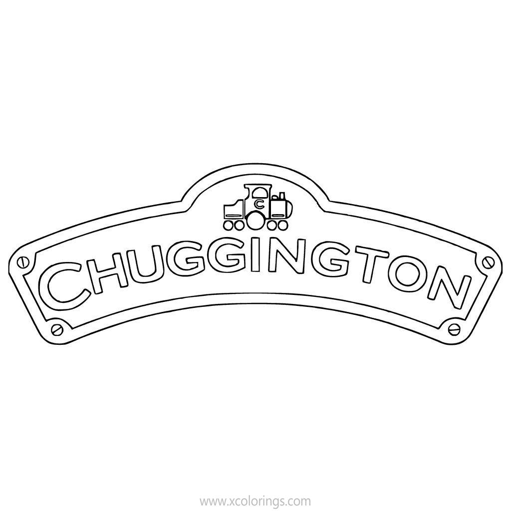 Free Chuggington Logo Coloring Pages printable