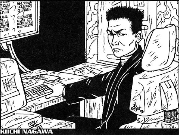 Free Cyberpunk Coloring Pages Kiichi Nagawa printable