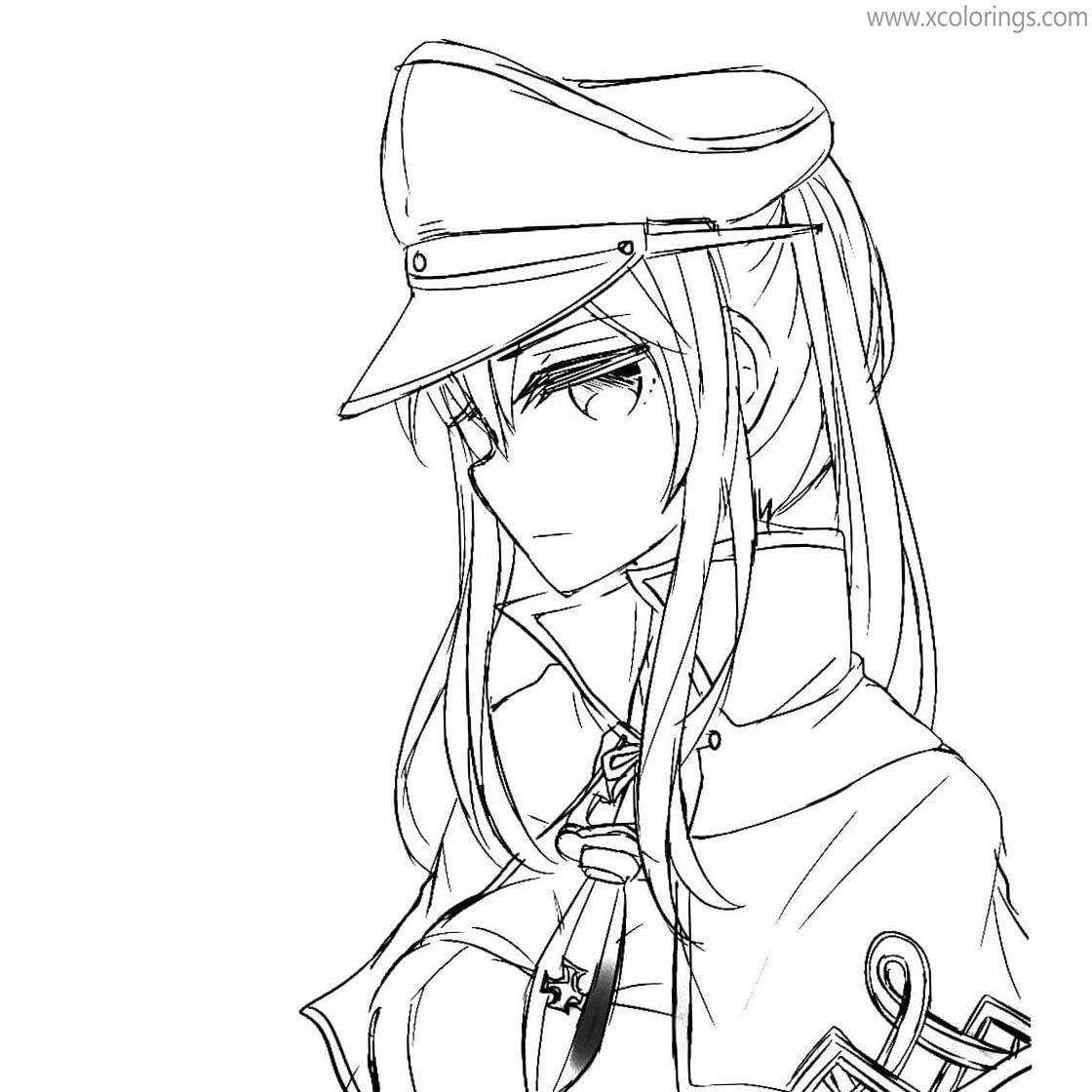 Danganronpa Coloring Pages Korekiyo Shinguji - XColorings.com