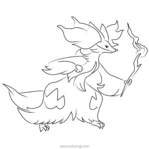 Boltund Pokemon Coloring Pages - XColorings.com