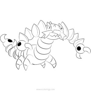 Snom Pokemon Coloring Pages - XColorings.com