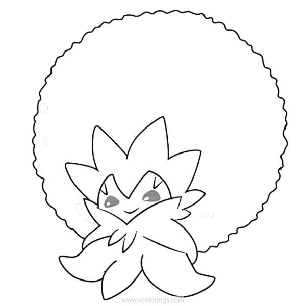 Indeedee Pokemon Coloring Pages - XColorings.com