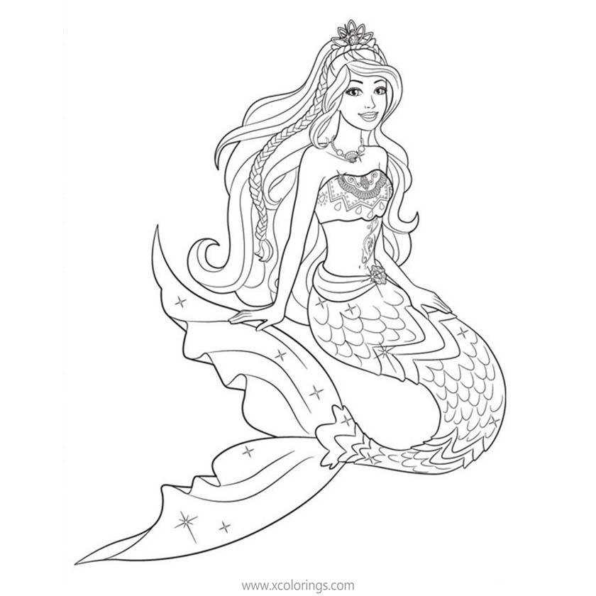 29 best ideas for coloring | Merliah Mermaid Coloring Pages