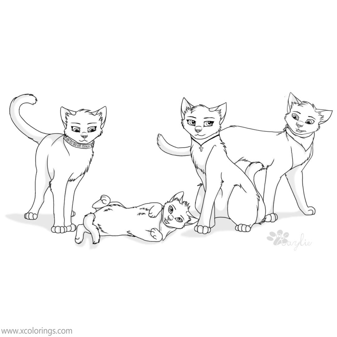 Free Free Warrior Cat Coloring Pages printable