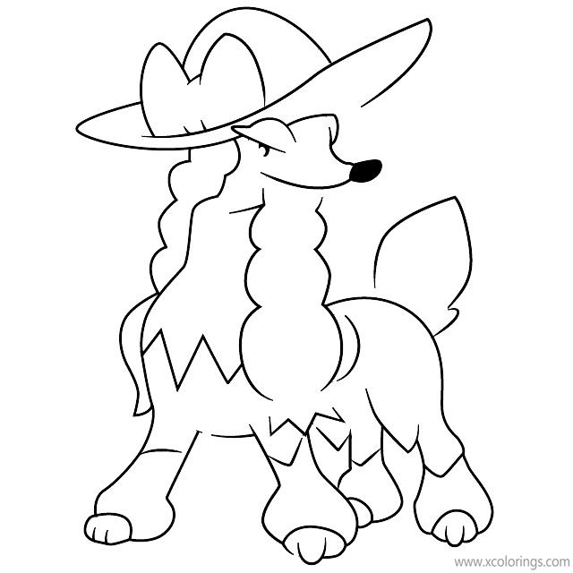 Sobble Pokemon Coloring Pages - XColorings.com