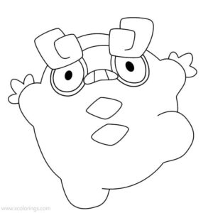 Nickit Pokemon Coloring Pages - XColorings.com