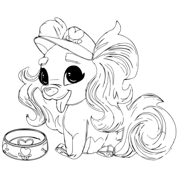 Hairdorables Character Coloring Pages Harmony - XColorings.com