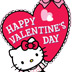 Hello Kitty Valentines Day Coloring Pages