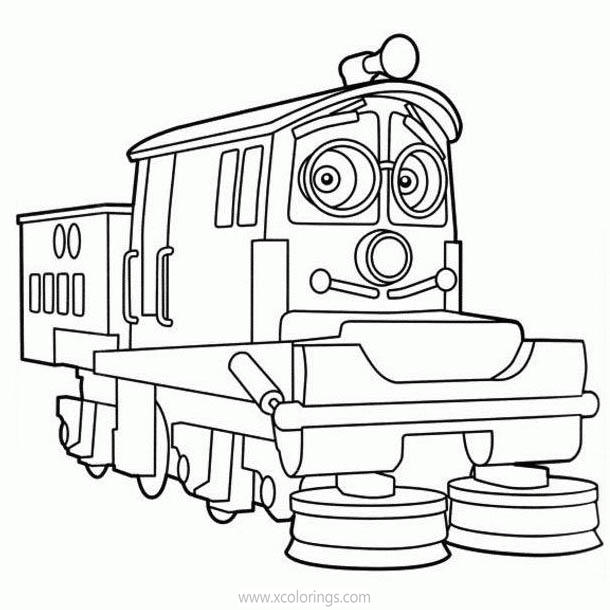 Free Irving Chuggington Coloring Pages printable