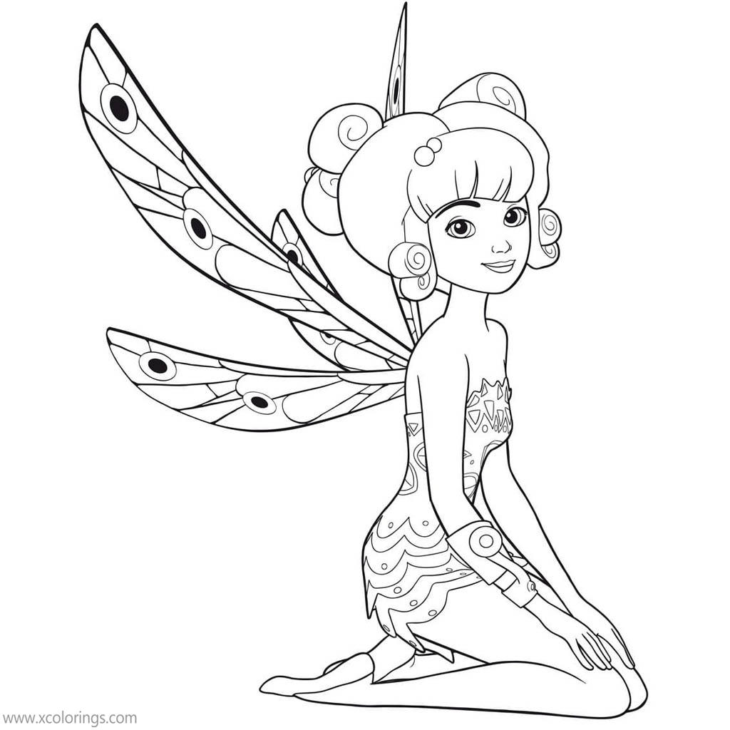 Free Mia And Me Coloring Pages Beautiful Fairy printable