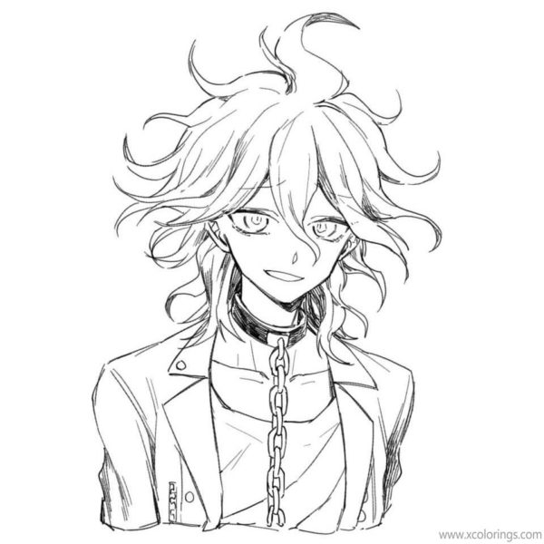 Danganronpa Kokichi Oma Coloring Pages - XColorings.com