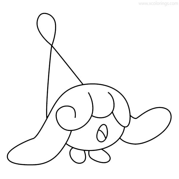 Free Pokemon Hatenna Coloring Pages printable
