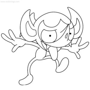 Pokemon Runerigus Coloring Pages - XColorings.com