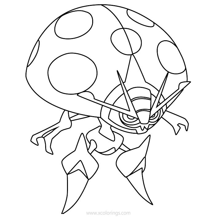 Free Pokemon Orbeetle Coloring Pages printable