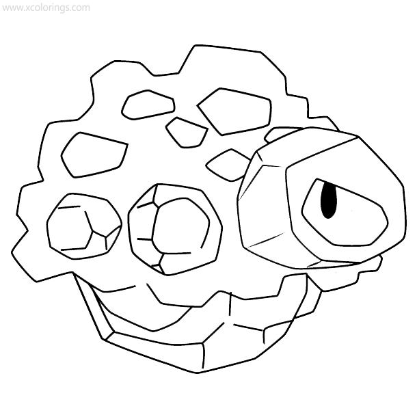 Free Pokemon Rolycoly Coloring Pages printable
