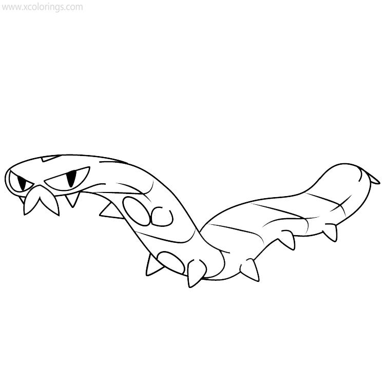 Free Pokemon Sizzlipede Coloring Pages printable